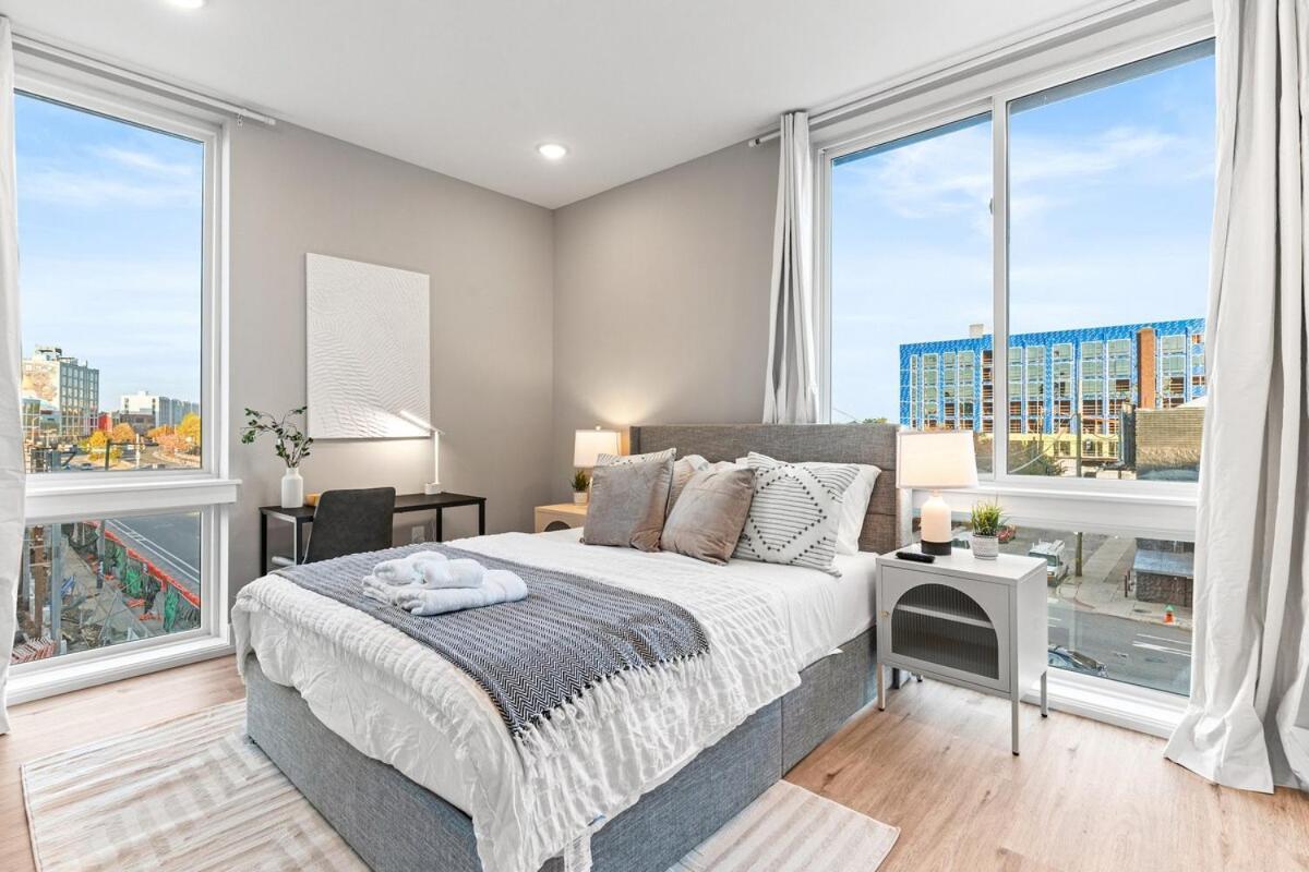 10 Mins To Centercity, Sleeps 6, With Rooftop Views! フィラデルフィア エクステリア 写真